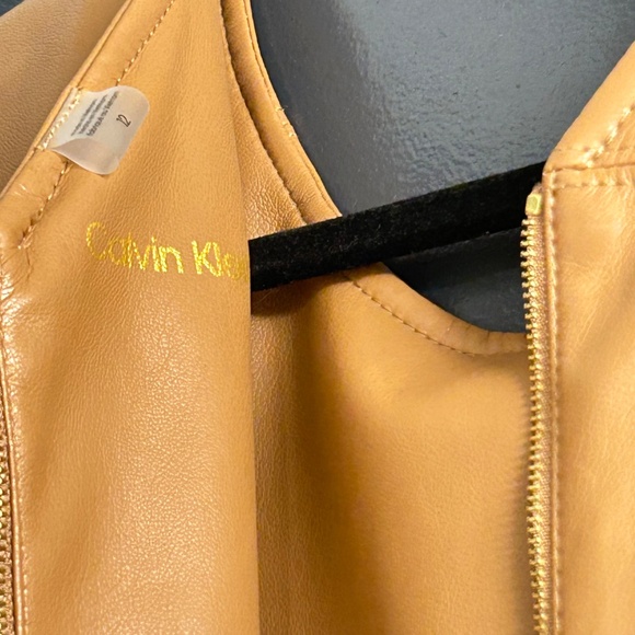 Vegan Leather Dress - Picture 3 of 3